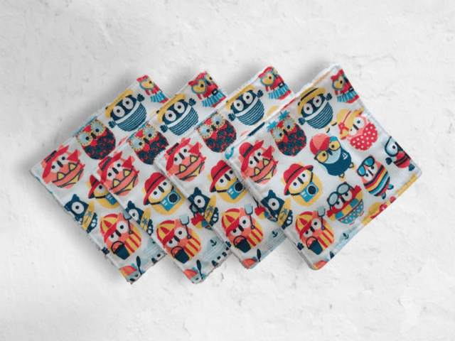 Lot de 4 lingettes
